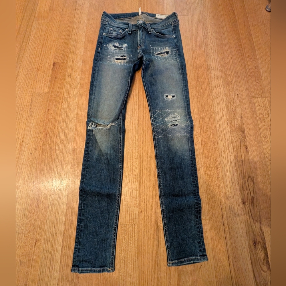 Rag & Bone Distressed Jeans